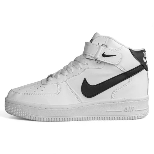 AIR FORCE 1 HIGH ALB/NEGRU